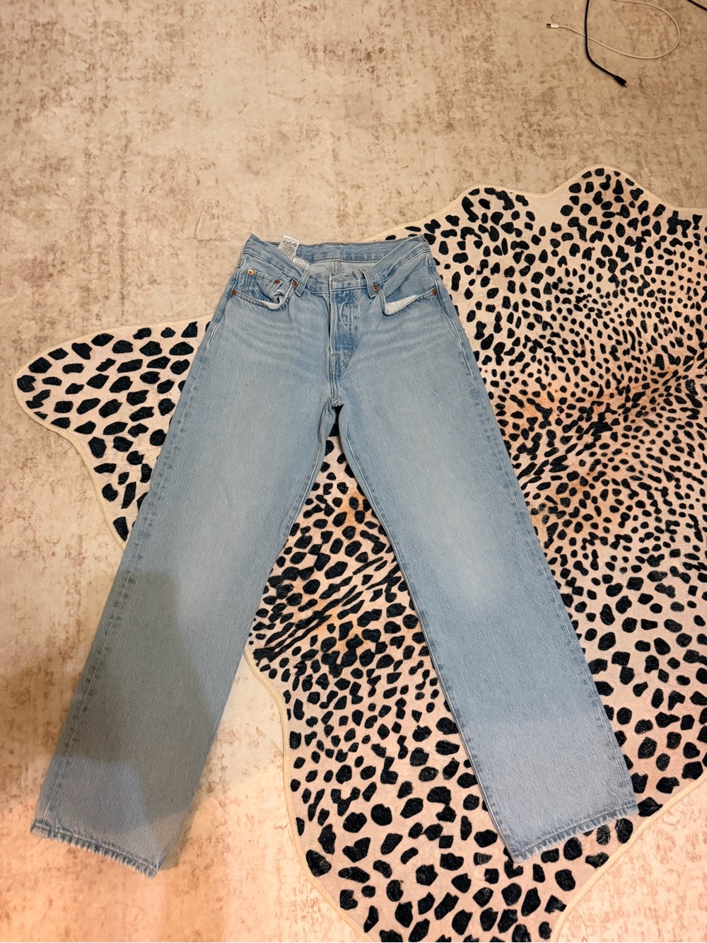 Levi's Light Blue 501’s Women's Straight Jeans